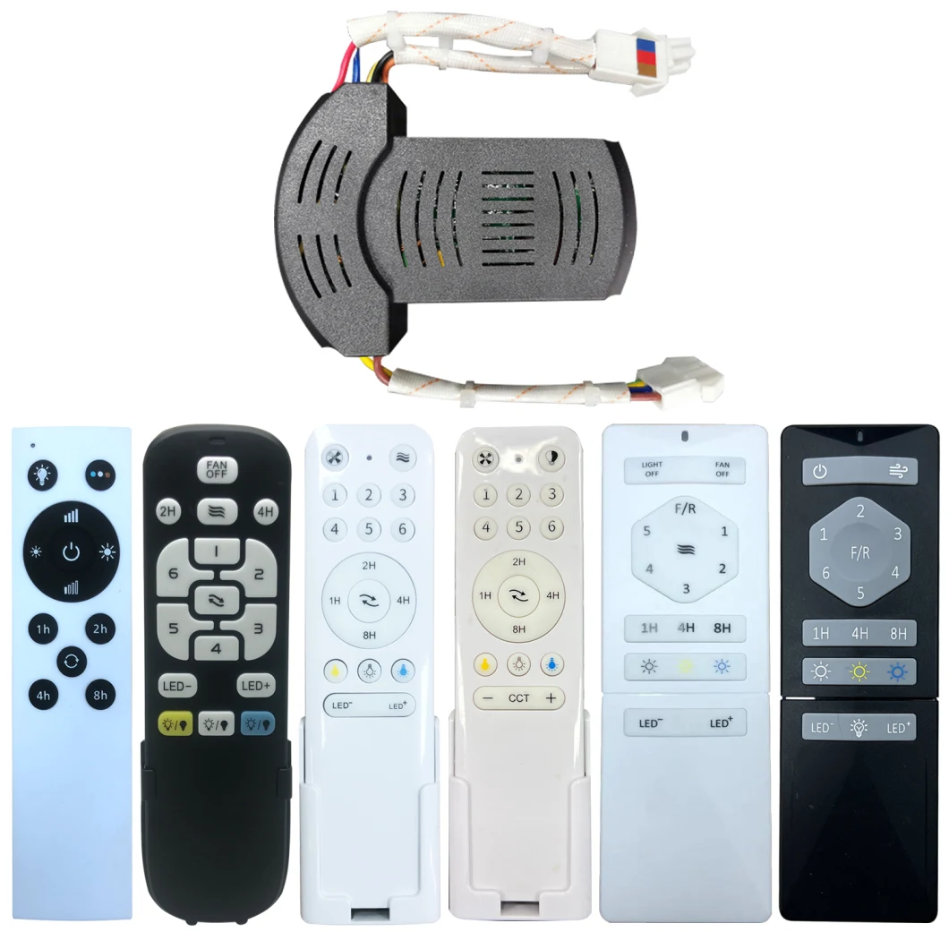 6 Fan Speed Optional Ceiling Fan Light Remote Controller