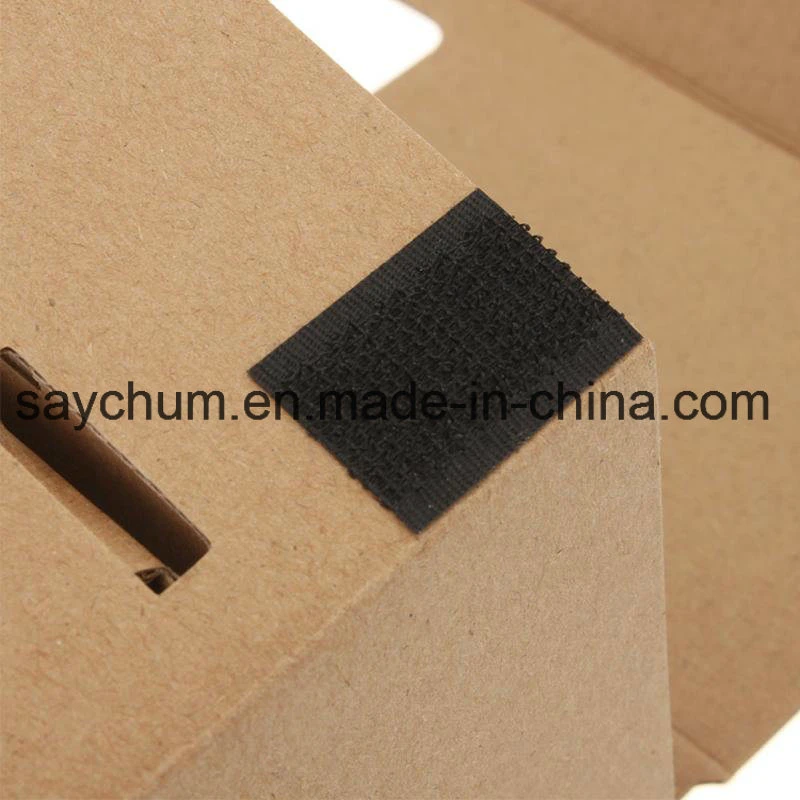 Custom Logo DIY Google Cardboard Virtual Reality Vr Mobile Phone 3D Viewing Glasses for 5.0" Screen