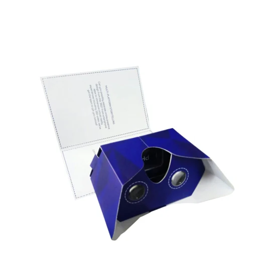 Gafas de cartón Google de segunda generación 2,0, gafas Vr de papel de cartón, realidad Virtual, espejo mágico para teléfono móvil 3D