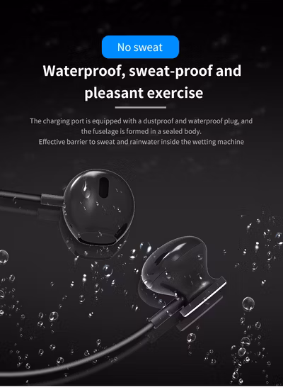2019 X7 Plus Auricular Bluetooth Micrófono incorporado Banda para el cuello Auricular deportivo