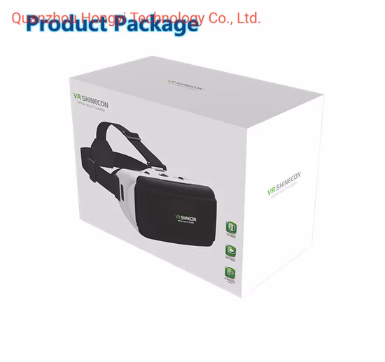 Auriculares Vr Auriculares de realidad virtual Vr Shinecon para películas Videojuegos Gafas 3D para teléfono Juegos Android