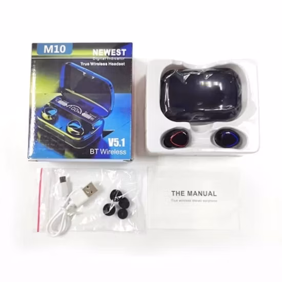 Indicador de control táctil Power Anc+Enc PRO Active Noise Reduction Auriculares inalámbricos Auriculares