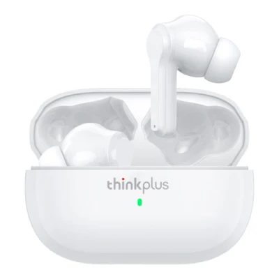 Lenovo Thinkplus Lp1s Tws Auriculares inalámbricos Bluetooth 5.0 Auriculares Anc HiFi Música Deportes Auriculares con micrófono - Blanco