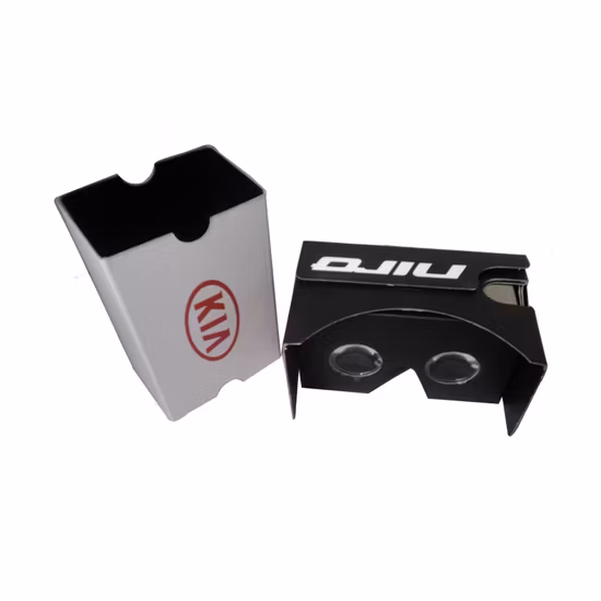 Venta al por mayor de fábrica Gafas 3D Vr personalizables Gafas de realidad virtual para teléfonos inteligentes Teléfono móvil